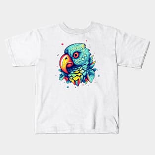 Parrot colormix Kids T-Shirt